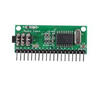 Audio Decoder Card, 16 Channels DTMF MT8870 Audio Decoder Phone Voice decoding controller for voice dialing from mobile phones and landline phones