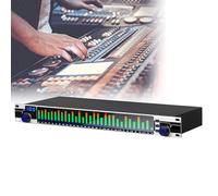 Audio Digital Equalizer, 31-Band Audio Spectrum Analyzer, Professional Equalizer Home Audio, Stereo Equalizer Real Time Frequency Level Display, for Recording Studio