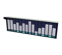 Audio-Driven LED Light Display for Car Decor with Real-Time For SPECTRUM Analysis ARM Processor and Microphone Support (White Green)