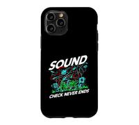 Audio Engineer Sound Check Never Ends Live Crew Graphic Case for iPhone 11 Pro