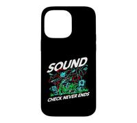 Audio Engineer Sound Check Never Ends Live Crew Graphic Case for iPhone 14 Pro Max