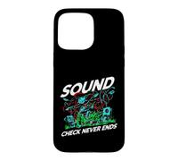 Audio Engineer Sound Check Never Ends Live Crew Graphic Case for iPhone 15 Pro Max