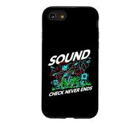 Audio Engineer Sound Check Never Ends Live Crew Graphic Case for iPhone SE (2020) / 7/8
