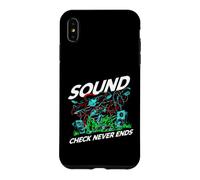 Audio Engineer Sound Check Never Ends Live Crew Graphic Case for iPhone XS Max