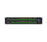 Audio Equalizer Digital 2-Channel 2U LED Spectrum DSP Equalizador Profissional EQ312 Recording Studio Equipment(Black)