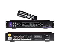 Audio Equalizer, Digital Graphic Effects Tuning, Bluetooth 5.0, 32 Spectrum Effects, 12 Rhythm Patterns, Volume Control, Lossless Sound Quality