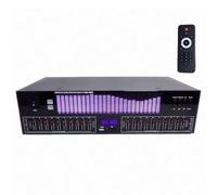 Audio Equalizer, Digital Graphic Effects Tuning with Noise Reduction, Remote Control, LED Music Spectrum Analyzer - 15 Dynamic Styles for Recording Studio