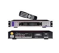 Audio Equalizer, Digital Graphics Equalizer, 32-Segment Music Spectrum Display, With Bluetooth, Volume Control, Remote Control, 12 Rhythm Modes, Suitable For Recording Studios C