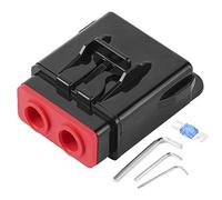 Audio Fuse Holder AFS 60 ATC 20A, Car Audio Protection Fuse Holder, High - Tech Case with Zinc Alloy Construction, Universal for Automobile, Includes M4 M6 M8 Wrenches