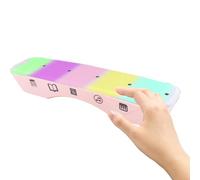 Audio Glow Reflex Trainer - Motion Trigger Illuminations Response Unit Cognitive Speed Exercise Apparatus Calm Focus Perception System Family Leisure Skill Builder Indoor Recreation Kit Hand
