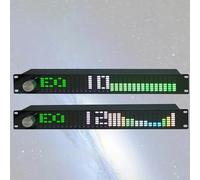 Audio Graphic Equalizer 31-Band Digital Equalizer, Stereo Graphic EQ, Music Spectrum Analyzer, 2 Channel Line Graphic Equalizer, 15-Bands Digital Equalizer With Remote Control for Recording Studio