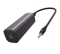 Audio Ground Loop Isolator 3.5mm- 2Pack Noise Filter with 3.5mm Audio Cable, Aluminum Shell, Ground Loop Isolator for Car Home Stereo Game Headset Eliminate Buzzing Noise