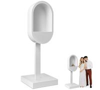 Audio Guest Book Phone Booth Stand, Romantic Sound Record Guestbook Telephone Booth for Wedding Birthday Party Graduation Baby Shower Retirement Special Occasions