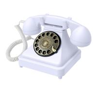 Audio Guest Book Telephone Vintage Metal Turntable, Recording Phone Enabled, On-Device Playback & Password Protection, 16GB Storage, Ideal for Weddings, Events, Parties & Classroom Voice Messaging