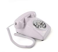 Audio Guest Book Wedding Phone - Wedding Message Telephone, Retro Noise Reduction Leave A Message Phone for Birthday Party, Hotel Message, Bridal Shower, Baby Shower, Anniversary (White)