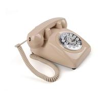 Audio Guest Book Wedding Phone - Wedding Message Telephone, Retro Noise Reduction Leave A Message Phone for Birthday Party, Hotel Message, Bridal Shower, Baby Shower, Anniversary (Yellow)