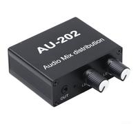 Audio Interface Mixer with XLR Microphone Connector for Podcasting - Sound Card with Volume Control Karaoke PA Stage Black