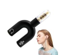 Audio Jack Splitter - Microphone Adapter | 3.5mm U Type 2 In 1 Audio Splitter Adapter for Phone Tablet PC Women Men Listening Sharing