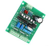 Audio Level Meter Driver Board AC 12V, Stereo Volume Measurement, Mute Feature, Double-Sided Circuit Design, No Self-Excitation, 50 x 56 mm Pitch, Excellent Performance for Audio Applications