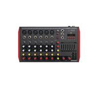Audio Mixer, 2/4/6 Channel Professional Audio Mixer Console System With Blue Tooth Usb Dsp 48V Phantom Power-THSDXC84333-NT8-1