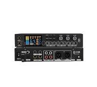 Audio Mixer, 24W 16 Effects Digital Pre-Effector Bluetooth Sound Box DJ Mixer Console Amplifier Speaker Wireless Monitoring System(K160 With RCA)