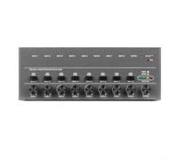 Audio Mixer, 4/6/8 Channel Line Mixer 4-Channel Line Mixer Replacement For Various Audio Mixing Applications(8 Channel)