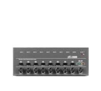 Audio Mixer, 4/6/8 Channels Mini Sound Mixer Ultra Low Noise TYPE-C 5V 2A Stereo Mixer Easy Operation For Small Clubs And Bars(8 Channels)