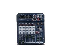 Audio Mixer, 6-Channel Sound Card Processor 16DSP Controller Interface For PC Recording Streaming for Studio Karaoke