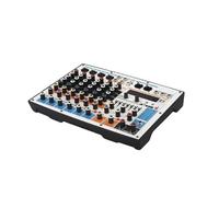Audio Mixer, 8-Channel 48V Phantom Power Mixer Sound Console with USB for Recording Performance Live Streaming for Studio Karaoke