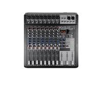 Audio Mixer, 8 Channel DJ Controller With 256 DSP Reverb Effect BT 5.0 USB Mixer USB For Professional Sta Performance