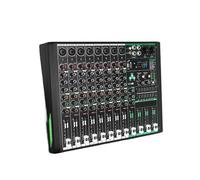 Audio Mixer, 8 Mono Channel Audio Mixer 99 Effect 7 Band EQ 48V DJ Mixing Console USB Recording Sound Table For Sta for Studio Karaoke