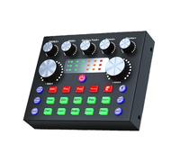 Audio Mixer - Compact Soundboard With Preamp, And Voice Filters, Multi-Channel Audio Console | Complete Setup For Shows, Gaming, Karaoke, DJ Events, Vocal Recording, Interviews And Content Creatiion