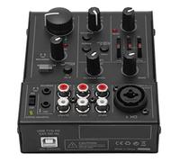 Audio Mixer, Dj Controller Digital Mixer Live Recording Audio Mixer Controller Karaoke Mixer Sound Board Mixing Console with Effects USB Power Supply for Recording, Live Streaming