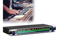 Audio Mixer, Graphic Equalizer, 31 Band Balanced Effect Controller Dj Digital Mixer Processor Dsp Feedback Eliminator Stage Portable Mixing Console