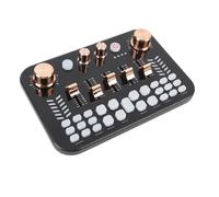Audio Mixer Kit, Live Sound Card Equipment Bundle, Multifunctional Podcast Soundboard, Live Streaming Sound Card with BT Voice Changer