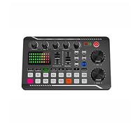 Audio Mixer Mixer Live Sound Card MIC Microphne Mobile Phone Voice Changer for Broadcast Recording KTV Game Music