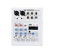 Audio Mixer, Mixing Console e Broadcast 4 Channel Bluetooth PC USB Play Record 88 DSP Digital Effect Sound Mixer AG-AS04A