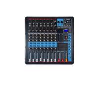 Audio Mixer, Professional 8-channel Mixing Console With 600W*2 Power Amplifier Mixer Suitable For Stage Party Recording Studio for Studio Karaoke