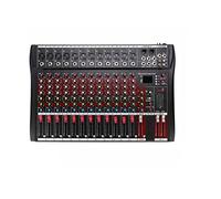 Audio Mixer, Professional Digital USB 12 Channel Mixer DJ Stage Performance Mixers