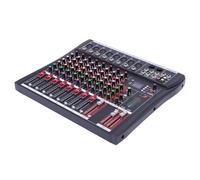 Audio Mixer, Professional Mixer Sound Board Console Desk System Interface Digital USB Computer MP3, Input 48V Phantom Power Stereo DJ Mixers for Recording,Live Streaming,Podcasting (8 Channel)