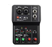 Audio Mixer, Professional Sound Mixer with Monitor Electric Guitar Live Broadcast for Studio Singing Computer PC Audio Quality