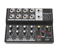 Audio Mixer Sound Board, 8 Channels Mixing Console with Charging Cable, 2 Modes 1200mAh Digital USB Bluetooth Reverb DJ Mixer Audio for PC Karaoke Stage Studio Recording