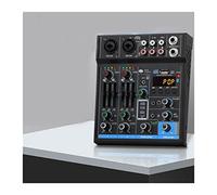 Audio Mixer, Studio USB Interface Mini Mixer Professional Board for Portable Mixing Bluetooth Compatible Function Audio Quality