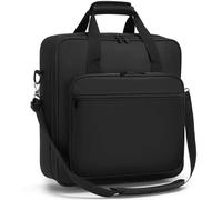 Audio Mixer Travel Case Compatible with Rodecaster Pro/Rodecaster Pro II, DJ Mixer Bag Padded with Multi-pocket, Recording Equipment Bag with with Removable Strap (15 * 15.4 * 5.1in)