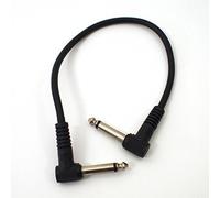 Audio Patch Lead - Black 0.15m