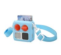 Audio Player Case, Card Reader Case, Soft Non-Slip Cover with Adjustable Strap for Kids and Audio Devices Storytelling