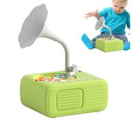 Audio Player, Kids Story Players, Portable Music, Vintage Educational Toy, Interactive Preschool Audios for Boys, Girls, Toddler, Learning Fun, Bedtime, Daycare, Classroom, 4.33x3.62x2.76 Inches