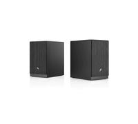 Audio Pro A28 W Active Stereo Multiroom Speakers 2×75 W Class-D, TV ARC + HDMI, AirPlay 2, Google Cast, Optical & RCA Inputs, 238×150×200 mm, Remote & Presets (Black)