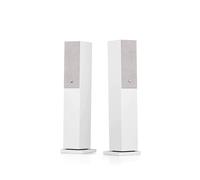 Audio Pro A38 W Active Stereo Multiroom Speakers, 2×75 W Class-D, HDMI ARC, Optical & RCA, AirPlay 2, Google Cast, 832×190×210 mm (Pair) (White)