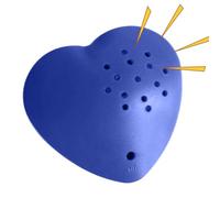 Audio Recorder - 1.97 Inch Electronic | 60-Second Heart Shape Voice Recorder | Interactive Learning Device | Recording Insert For Kids, Classroom Activities, Home Fun & Holiday